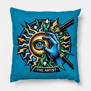 The Artist v2 Pillow