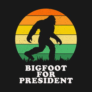 Bigfoot For President 2024 T-Shirt