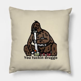 Sassy The Sasquatch Gusion Pillow