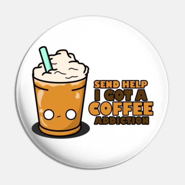 Cute Ice Coffee With Hot Coffee Cartoon - Cute Ice Coffee With Hot Coffee  Cartoon - Pin