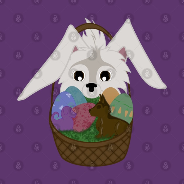 PupBunny's Easter by Snow Paw Treasures