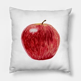 Apple Drawing Pillow