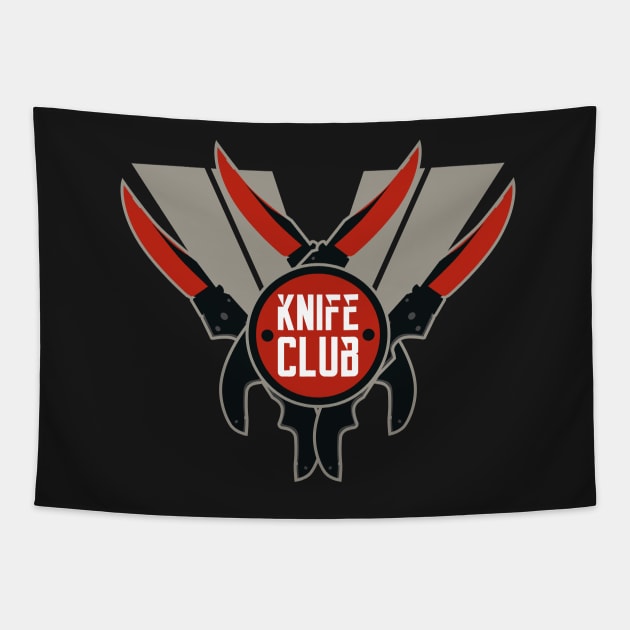 CSGO Knife Club - Falchion Tapestry by pixeptional