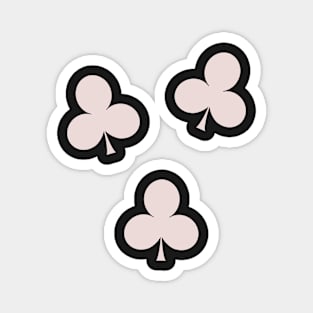 Queen Of Clubs Magnet