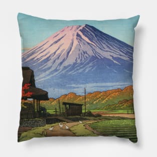 Autumn at Funatsu by Kawase Hasui Pillow