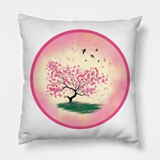 Sweet Sakura Pillow