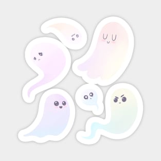 Creepy Cute Pastel Yume Kawaii Emotional Ghosts Magnet