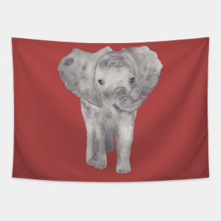 Cute Elephant Tapestry