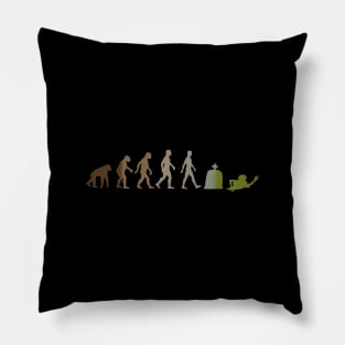 Scary Zombie Evolution - Halloween Costume Gift Pillow