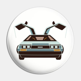 Back to the Future Day – Delorean Pin