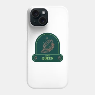 coffee queen vintage for womens Phone Case