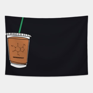 Caffeine coffee drink Tapestry