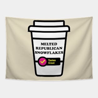 REPUBLICAN SNOWFLAKES Tapestry