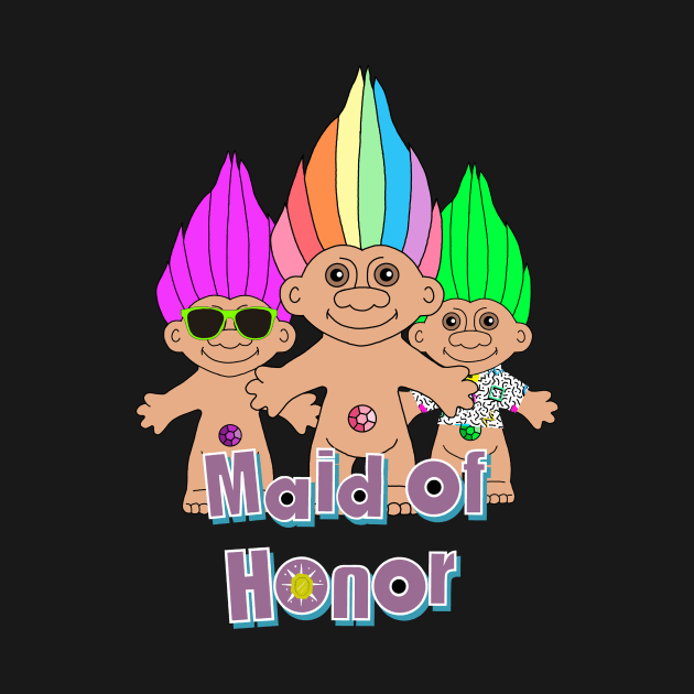 Maid troll of honor by IntergalacticFlamingo