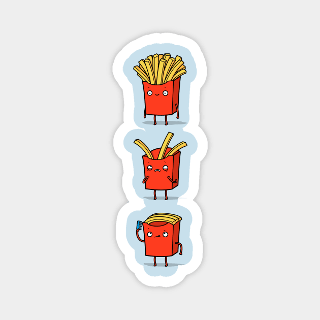 Fry Loss Magnet by Raffiti