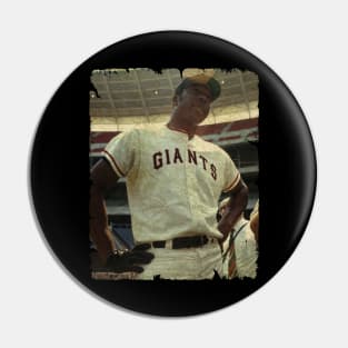 Willie McCovey in San Francisco Giants Pin