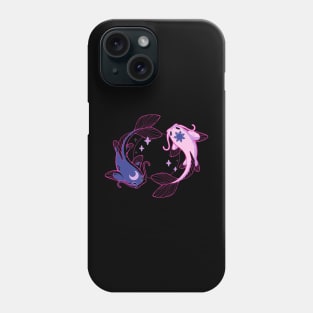 Moon and Sun Koi Phone Case