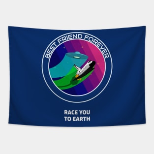 Interstellar BFFs: Race You To Earth! Tapestry