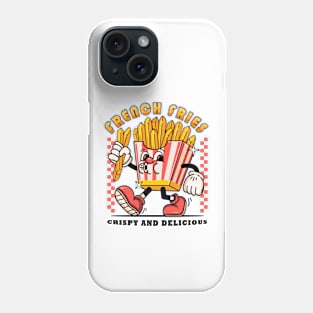 Friench Fries, the fries mascot character Phone Case