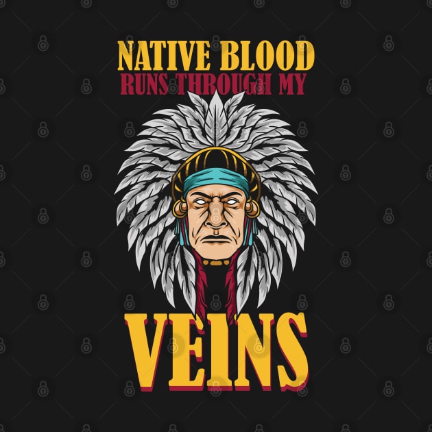 NATIVE AMERICAN: Native Blood by woormle