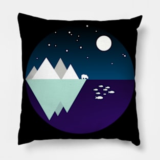 Minimalist nature art Pillow