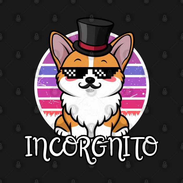 Corgi Incorgnito by Estrella Design