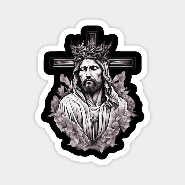 Jesus Christ the Saviour Magnet by animegirlnft