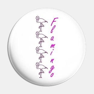 Flamingos flamingo Pin