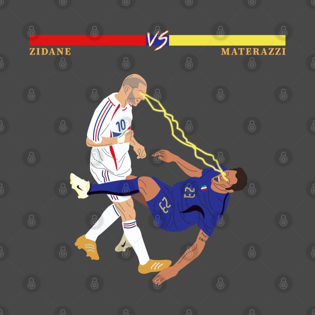 ZIDANE VS MATERAZZI ICONIC MOMENTS by nankeedal