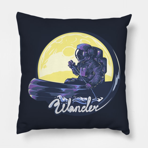 AstroWanderer Pillow by Enzai