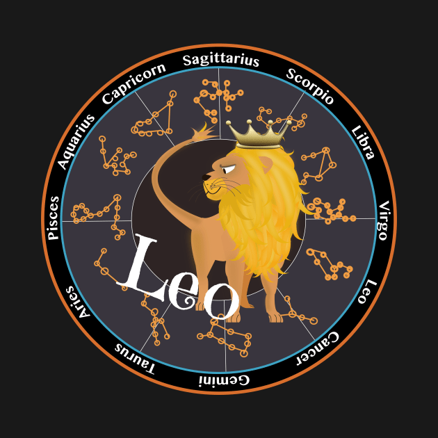 New Leo Zodiac sign by designInk