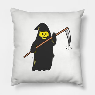 skull grim reaper Pillow