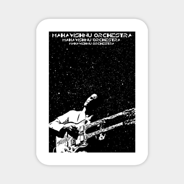 Mahavishnu Orchestra NEW Band on Back Magnet by Bone Perez