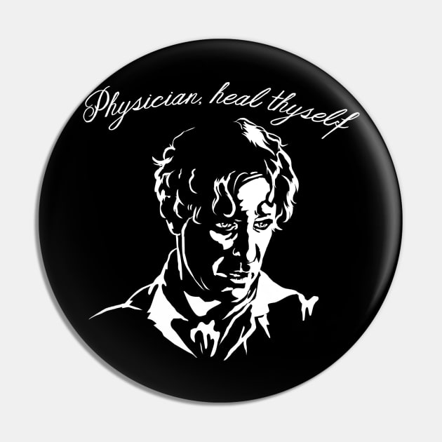 Eighth Doctor - Physician, Heal Thyself Pin by sugarpoultry