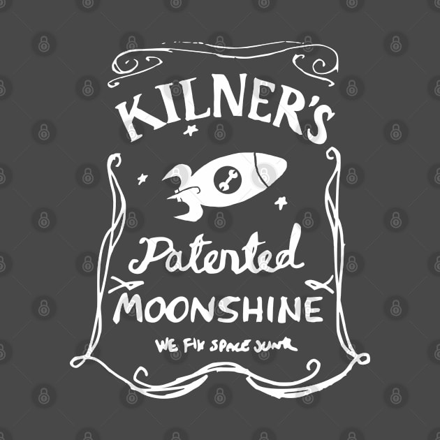 Kilner's Patented Moonshine (white) by Battle Bird Productions