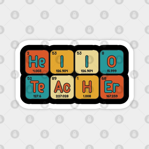 Hello Teacher Magnet by Myartstor 