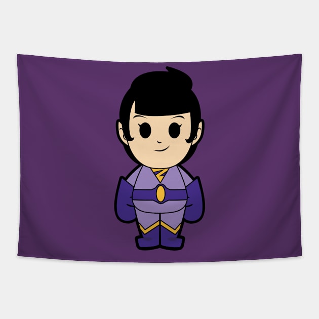 The Wonder Twins jayna Tapestry by nataliawinyoto