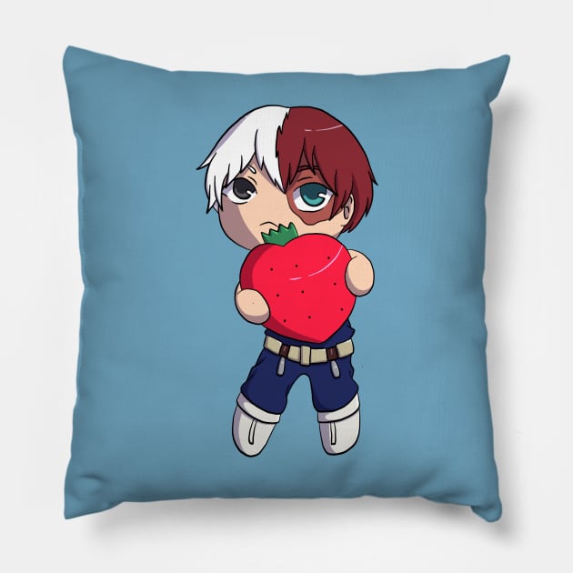 Strawbebbi boi Pillow by InfernalFae