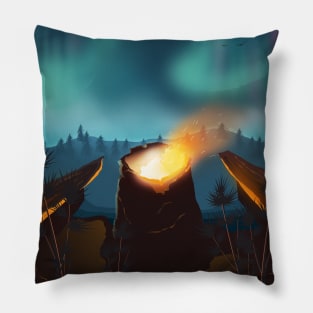 Magical Campfire Pillow