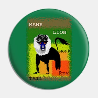 LIONTAIL-MONK Pin