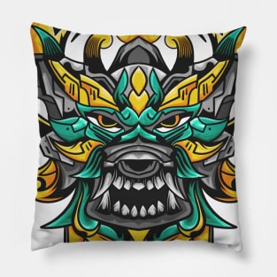 Barong Mecha Head V1 Pillow