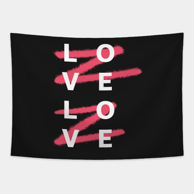 Love Love Tapestry by lvrdesign