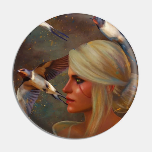 Cirilla Pin by Purplehate