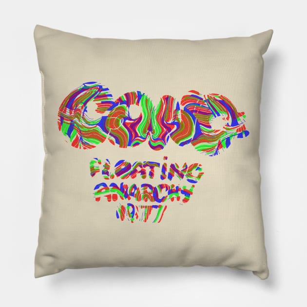 Gong Band Pillow by HAPPY TRIP PRESS