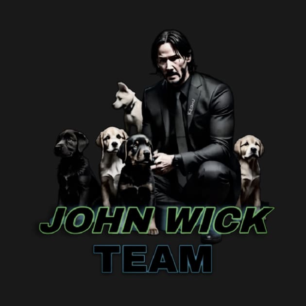 john wick team : dog team by valentinewords