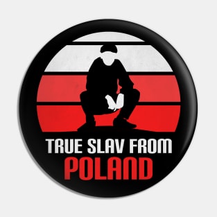 True slav from Poland - slav squat Pin