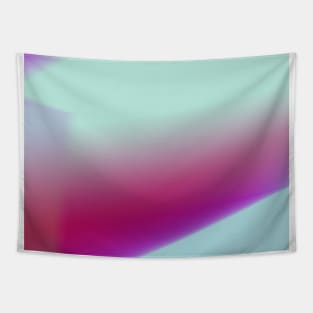 blue pink white abstract texture Tapestry