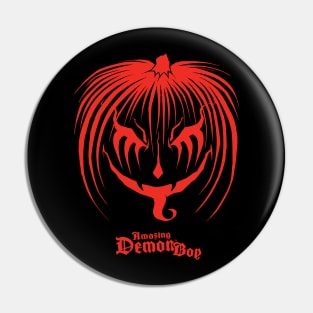 Amazing Demon Boy Pumpkinhead Red Pin