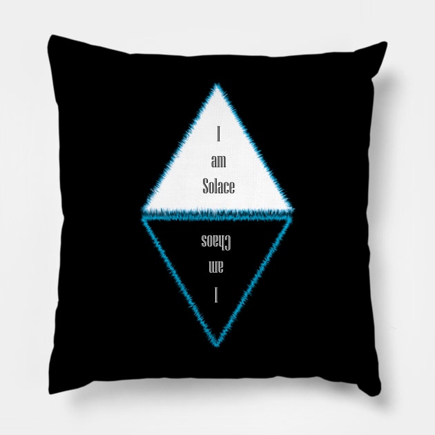 Duality Diamond Set It Off Pillow by AceTayYay