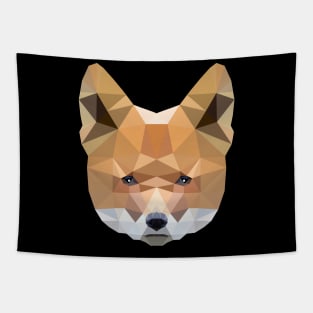 fox foxy polygon Tapestry